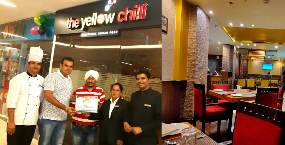The Yellow Chilli Restaurant Gorakhpur
